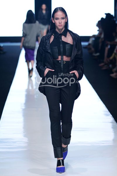 Jakarta, Indonesia - 19 Oktober 2013. Friederich Herman Sophisticated Youthyang. Jakarta Fashion Week 2014 at Senayan City. Jakarta. [Foto: Mohammad Abduh/Wolipop]