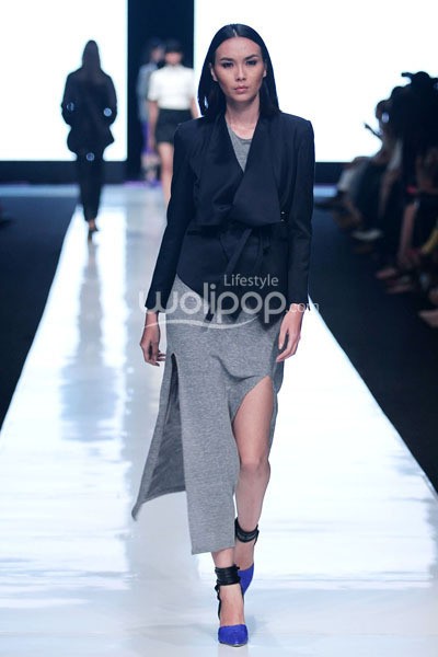 Jakarta, Indonesia - 19 Oktober 2013. Friederich Herman Sophisticated Youthyang. Jakarta Fashion Week 2014 at Senayan City. Jakarta. [Foto: Mohammad Abduh/Wolipop]