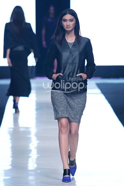 Jakarta, Indonesia - 19 Oktober 2013. Friederich Herman Sophisticated Youthyang. Jakarta Fashion Week 2014 at Senayan City. Jakarta. [Foto: Mohammad Abduh/Wolipop]