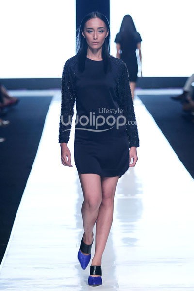 Jakarta, Indonesia - 19 Oktober 2013. Friederich Herman Sophisticated Youthyang. Jakarta Fashion Week 2014 at Senayan City. Jakarta. [Foto: Mohammad Abduh/Wolipop]
