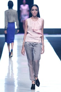 Jakarta, Indonesia - 19 Oktober 2013. Friederich Herman Sophisticated Youthyang. Jakarta Fashion Week 2014 at Senayan City. Jakarta. [Foto: Mohammad Abduh/Wolipop]