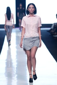 Jakarta, Indonesia - 19 Oktober 2013. Friederich Herman Sophisticated Youthyang. Jakarta Fashion Week 2014 at Senayan City. Jakarta. [Foto: Mohammad Abduh/Wolipop]