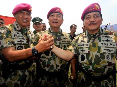 Panglima TNI Jadi Warga Kehormatan Korps Marinir