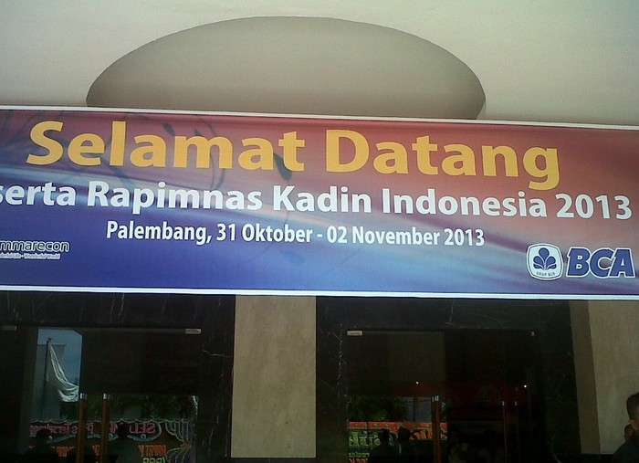 Para Pengusaha Kumpul di Palembang, Menteri dan Pejabat Ikut Merapat
