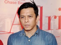 Ariel saat ditemui di XXI Epicentrum, Kuningan, Jakarta Selatan, Kamis malam (31/10). Noel/detikHOT.