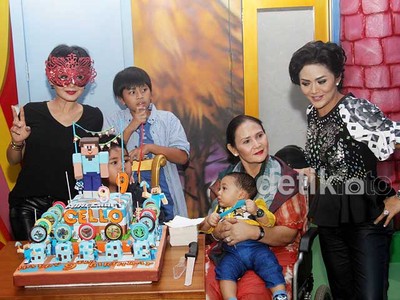 Mengintip Pesta Ultah Anak Kedua Yuni Shara