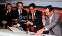 PT Bank Negara Indonesia menjalin kerjasama dengan AOEN mall.