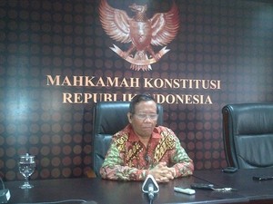 Mahfud MD Yakini Hakim MK Lain Tak Terlibat Suap