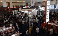 Pameran komputer dan teknologi Indocomtech 2013 ramai pengunjung.