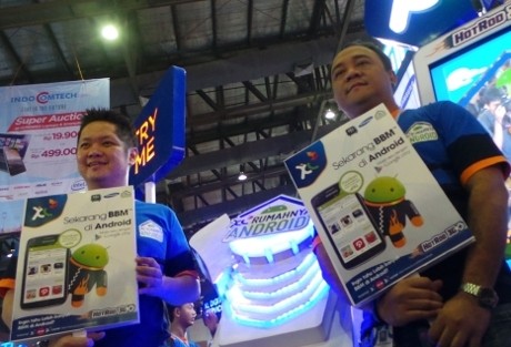 XL Rumahnya Android di Indocomtech (dok. XL) XL Rumahnya Android di Indocomtech (dok. XL)