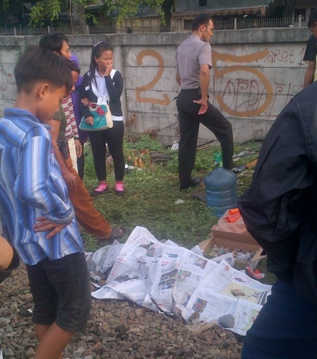 Sebelum Terserempet KA, Penggali Kabel Sinyal Rel Sudah Diteriaki