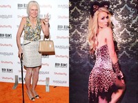 Para selebriti Hollywood rayakan Halloween. (Instagram; Mike Coppola/Getty Images/AFP)