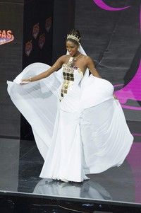 Titi Yitayish Ayanaw, Miss Israel 2013. REUTERS/Darren Decker/Miss Universe Organization L.P., LLLP/Handout via Reuters.