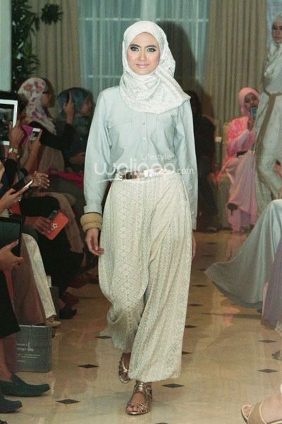 Ria Miranda, Trunk Show 2014 at Ballroom Grand Hotel Mahakam. Jakarta. 31-Oktober-2013. [Foto: Mohammad Abduh/Wolipop]