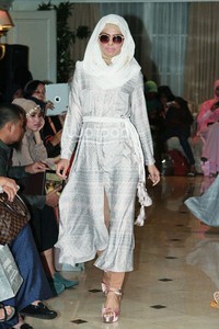 Ria Miranda, Trunk Show 2014 at Ballroom Grand Hotel Mahakam. Jakarta. 31-Oktober-2013. [Foto: Mohammad Abduh/Wolipop]