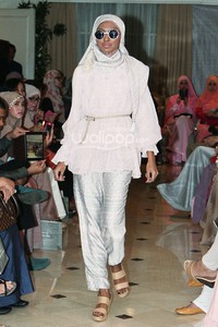 Ria Miranda, Trunk Show 2014 at Ballroom Grand Hotel Mahakam. Jakarta. 31-Oktober-2013. [Foto: Mohammad Abduh/Wolipop]