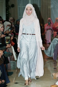 Ria Miranda, Trunk Show 2014 at Ballroom Grand Hotel Mahakam. Jakarta. 31-Oktober-2013. [Foto: Mohammad Abduh/Wolipop]