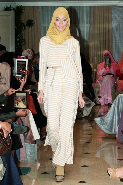 Ria Miranda, Trunk Show 2014 at Ballroom Grand Hotel Mahakam. Jakarta. 31-Oktober-2013. [Foto: Mohammad Abduh/Wolipop]