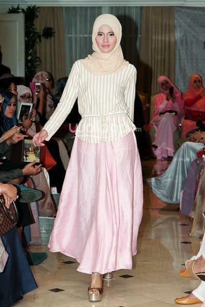 Ria Miranda, Trunk Show 2014 at Ballroom Grand Hotel Mahakam. Jakarta. 31-Oktober-2013. [Foto: Mohammad Abduh/Wolipop]