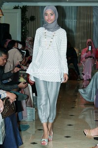 Ria Miranda, Trunk Show 2014 at Ballroom Grand Hotel Mahakam. Jakarta. 31-Oktober-2013. [Foto: Mohammad Abduh/Wolipop]