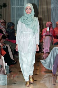 Ria Miranda, Trunk Show 2014 at Ballroom Grand Hotel Mahakam. Jakarta. 31-Oktober-2013. [Foto: Mohammad Abduh/Wolipop]