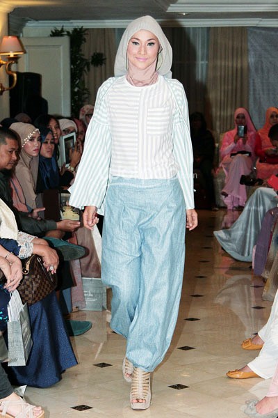 Ria Miranda, Trunk Show 2014 at Ballroom Grand Hotel Mahakam. Jakarta. 31-Oktober-2013. [Foto: Mohammad Abduh/Wolipop]