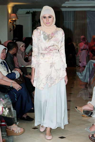 Ria Miranda, Trunk Show 2014 at Ballroom Grand Hotel Mahakam. Jakarta. 31-Oktober-2013. [Foto: Mohammad Abduh/Wolipop]