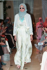 Ria Miranda, Trunk Show 2014 at Ballroom Grand Hotel Mahakam. Jakarta. 31-Oktober-2013. [Foto: Mohammad Abduh/Wolipop]