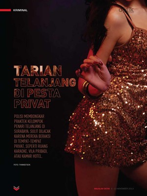 Tarian Telanjang di Pesta Privat