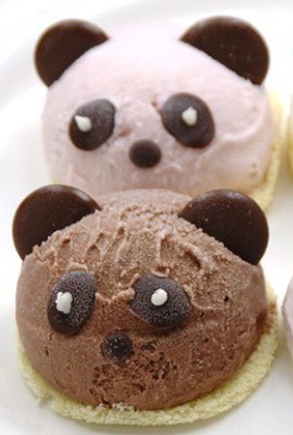 Wow, Ada Roti Tawar dan Es Krim Panda yang Lucu dan Lezat!