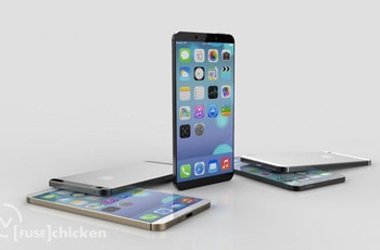 iPhone Air ala Fuse Chicken ini memang masih sekadar awang-awang karena baru sebatas konsep. Pun demikian, ide dari desain yang ditawarkan lumayan keren dan diklaim revolusioner. (Kredit foto: FuseChicken)