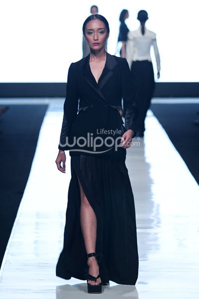 Jakarta, Indonesia - 19 Oktober 2013. Jeffry Tan Prism Summer 2014. Jakarta Fashion Week 2014 at Senayan City. Jakarta. [Foto: Mohammad Abduh/Wolipop]