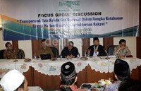 Focus Group Discussion mengambil tema 'Transparansi Pengelolaan Gas Nasional dalam Rangka Ketahanan Energi Nasional untuk Kesejahteraan Rakyat'