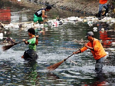 Antisipasi Banjir, Sungai Dibersihkan