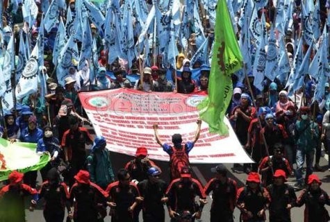 Pro Kontra Mogok Kerja Buruh di Jakarta