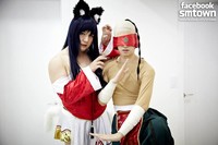 Heechul dan Shindong menjadi karakter game Lee Sin dan Ahri. (SME)