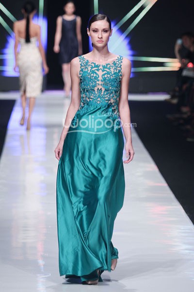 Jakarta, Indonesia - 19 Oktober 2013. Albert Yanuar Shadow Of Ma Hyang. Jakarta Fashion Week 2014 at Senayan City. Jakarta. [Foto: Mohammad Abduh/Wolipop]