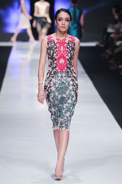 Jakarta, Indonesia - 19 Oktober 2013. Albert Yanuar Shadow Of Ma Hyang. Jakarta Fashion Week 2014 at Senayan City. Jakarta. [Foto: Mohammad Abduh/Wolipop]