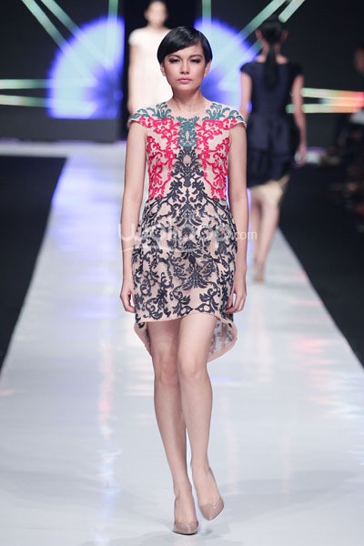 Jakarta, Indonesia - 19 Oktober 2013. Albert Yanuar Shadow Of Ma Hyang. Jakarta Fashion Week 2014 at Senayan City. Jakarta. [Foto: Mohammad Abduh/Wolipop]