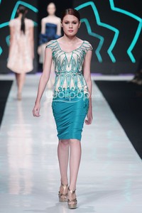 Jakarta, Indonesia - 19 Oktober 2013. Albert Yanuar Shadow Of Ma Hyang. Jakarta Fashion Week 2014 at Senayan City. Jakarta. [Foto: Mohammad Abduh/Wolipop]