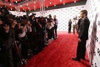 David saat berpose di depan para fotografer. Sean Gallup/Getty Images for GQ.