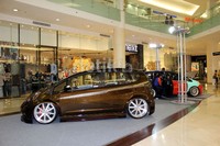 Honda Jazz Tuning Contest mengundang perhatian pengunjung andaria City.