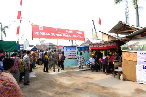 Pencanangan Lima Pasar Rakyat: Pedagang Tidak Lagi Bayar Sewa
