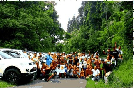 Pajero Lovers Society Touring ke Batu Tapak