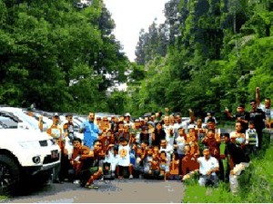 Pajero Lovers Society Touring ke Batu Tapak