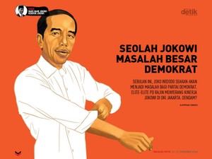 Seolah Jokowi Masalah Besar Demokrat