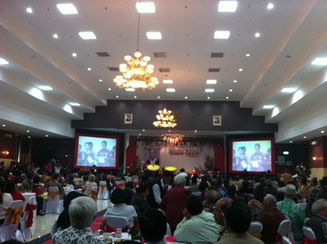 Mega dan Jokowi Hadiri Peluncuran Buku Sabam Sirait