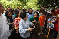 Megawati dan Jokowi kembali muncul berdua setelah blusukan di waduk Pluit pada 5 Oktober silam.