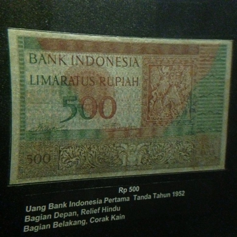 Seperti Ini Uang  Kertas  Pertama  yang Dikeluarkan Bank 