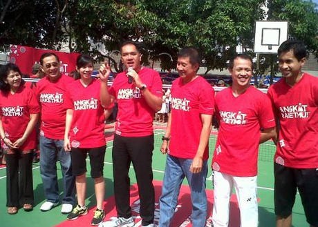 Gerakan Angkat Raketmu, PBSI Bangun Lapangan di Tengah Pemukiman